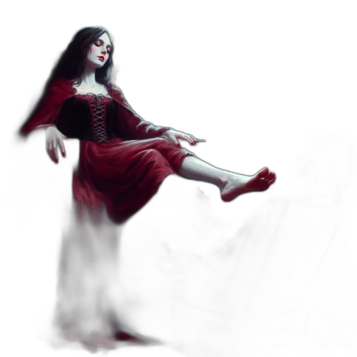 dress, creature, fantasy art, concept art transparent PNG cut-out