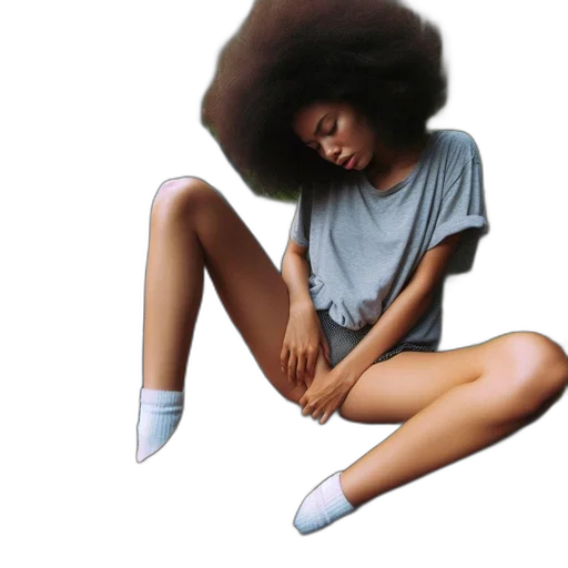 hair, shoes, dress, hat transparent PNG cut-out