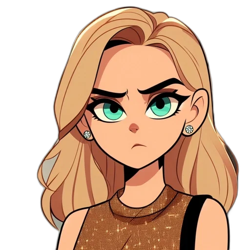 face, staff, cartoon, anime transparent PNG cut-out