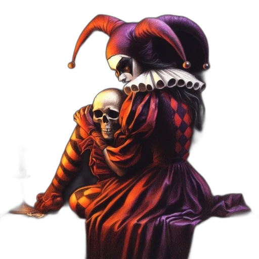 mask, crown, staff, hat transparent PNG cut-out