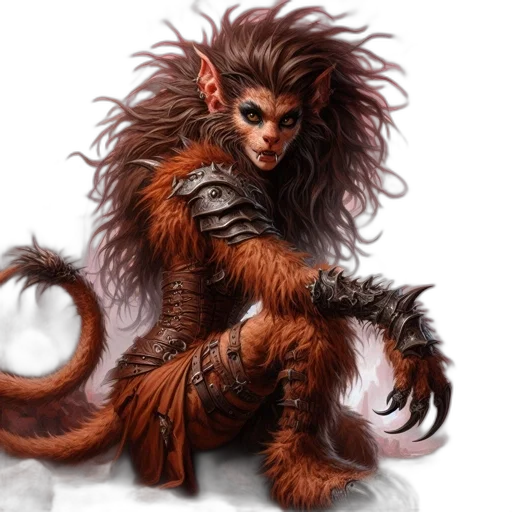 creature, hair, animal, dragon transparent PNG cut-out