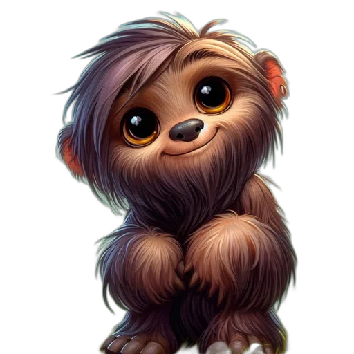 creature, animal, staff, concept art transparent PNG cut-out