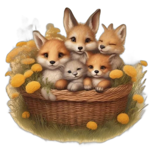 food, oil painting, fantasy art, photorealistic transparent PNG cut-out