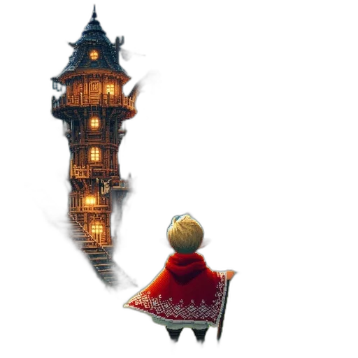 dress, staff, sword, concept art transparent PNG cut-out