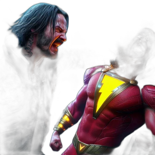 comic book art, concept art, 3d render, photorealistic transparent PNG cut-out