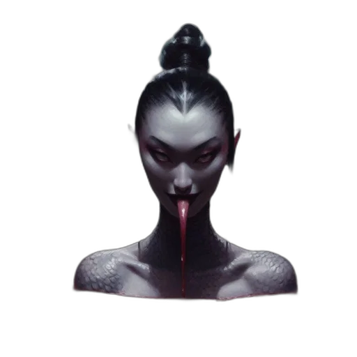 mask, face, staff, creature transparent PNG cut-out