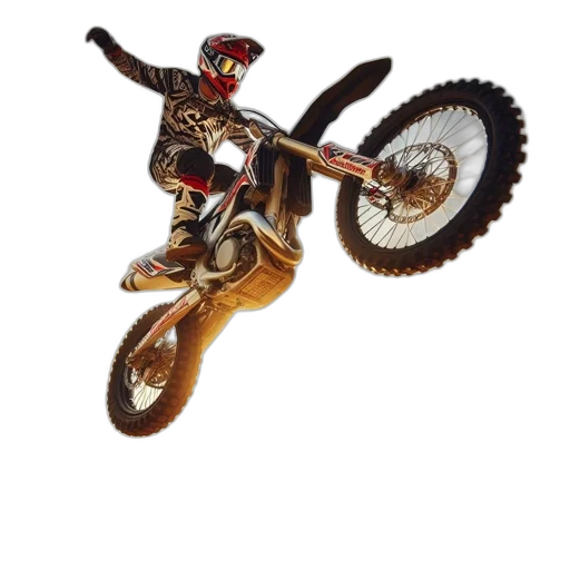 jewelry, 3d render, photorealistic, motocross transparent PNG cut-out