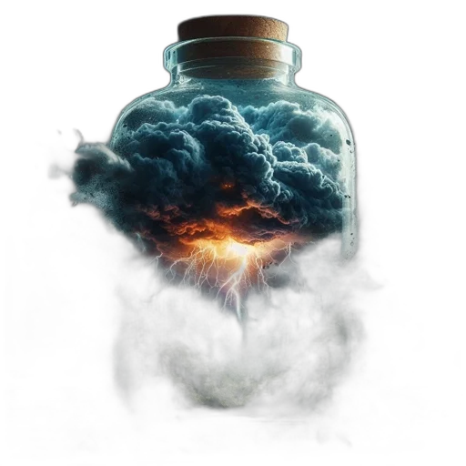 bottle, jacket, dress, concept art transparent PNG cut-out