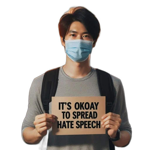 young, man, gray, shirt transparent PNG cut-out