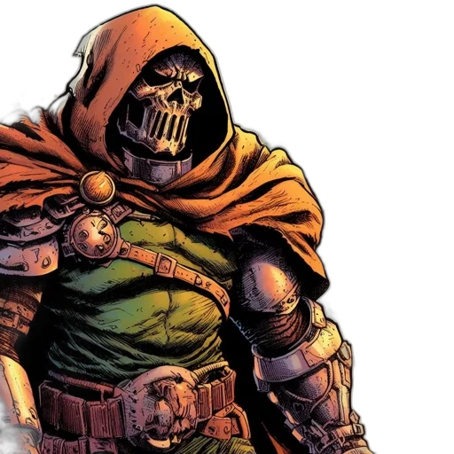 comic book art, concept art, earth tones, sinister transparent PNG cut-out