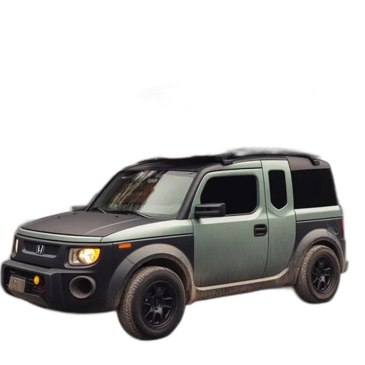 car, weapon, animal, 3d render transparent PNG cut-out