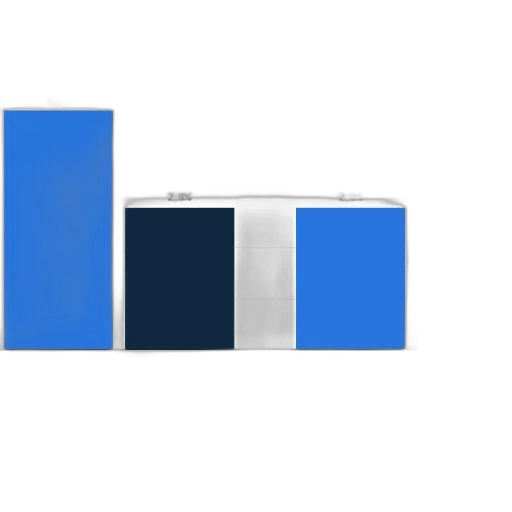 3d render, pixel art, concept art, blue transparent PNG cut-out