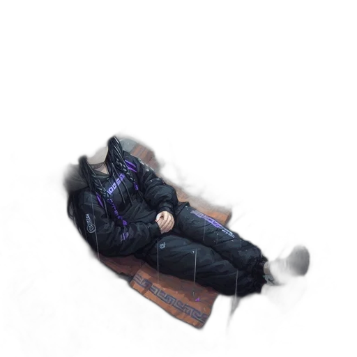 jacket, creature, robot, shoes transparent PNG cut-out