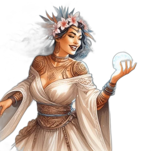 fantasy art, concept art, comic book art, watercolor transparent PNG cut-out