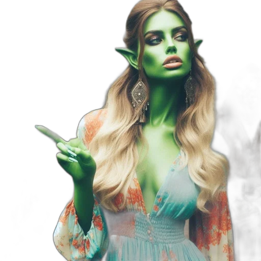 dress, fantasy art, concept art, photorealistic transparent PNG cut-out