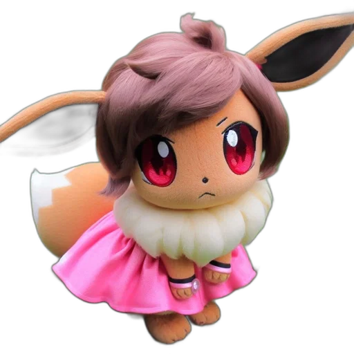 animal, creature, dress, 3d render transparent PNG cut-out