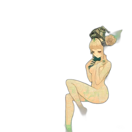 mask, dress, creature, concept art transparent PNG cut-out