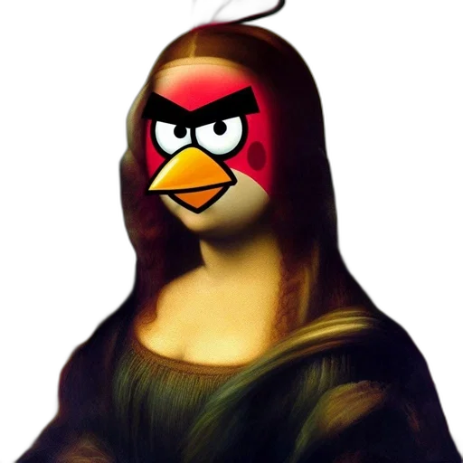 animal, crown, face, pixel art transparent PNG cut-out