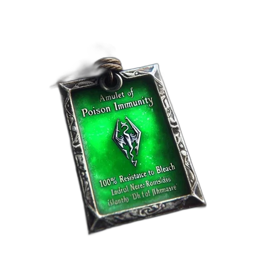 jewelry, rectangular, amulet, green transparent PNG cut-out