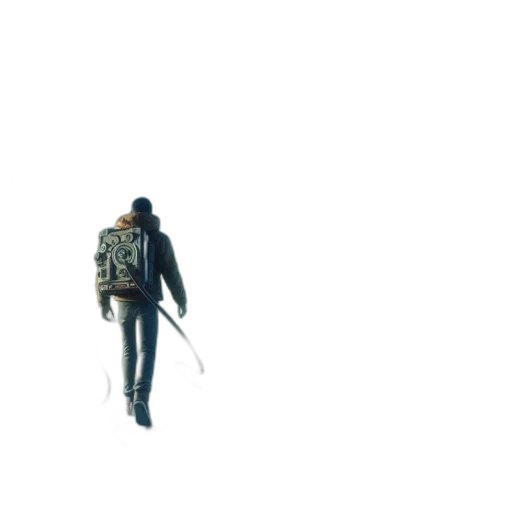 jacket, sword, weapon, staff transparent PNG cut-out