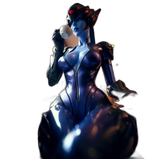 robot, dress, staff, concept art transparent PNG cut-out