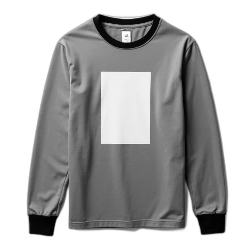 jacket, monochrome, grey, long-sleeve transparent PNG cut-out