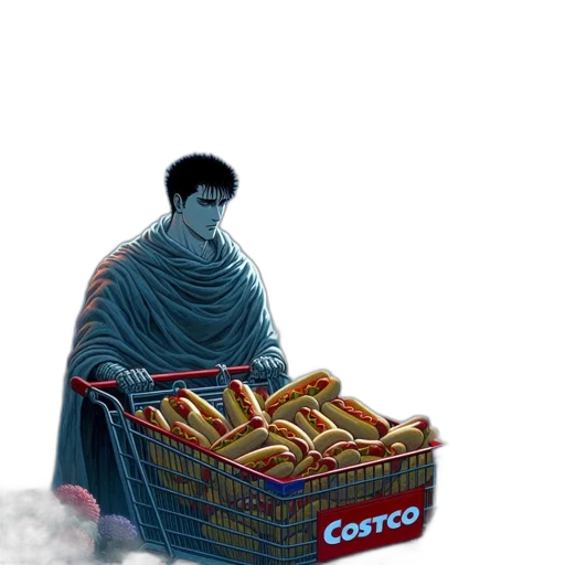 food, jacket, robot, concept art transparent PNG cut-out