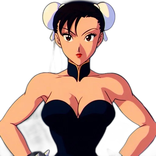 dress, weapon, staff, cartoon transparent PNG cut-out