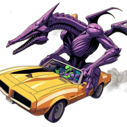 car, concept art, outer space, desert transparent PNG cut-out