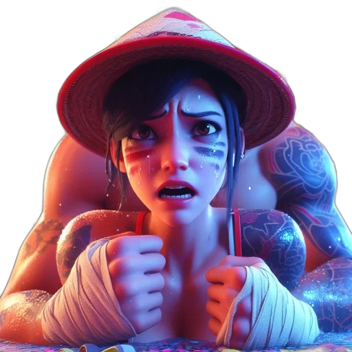 face, robot, hat, creature transparent PNG cut-out