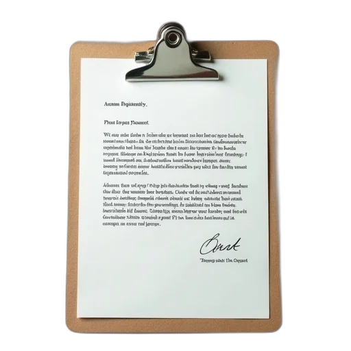 letter, sales, man, reads transparent PNG cut-out