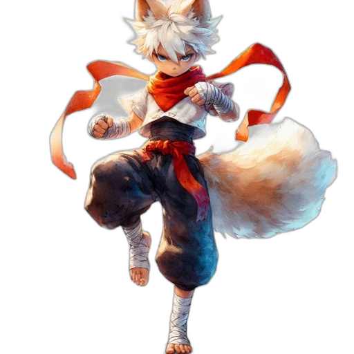 staff, animal, concept art, fantasy art transparent PNG cut-out