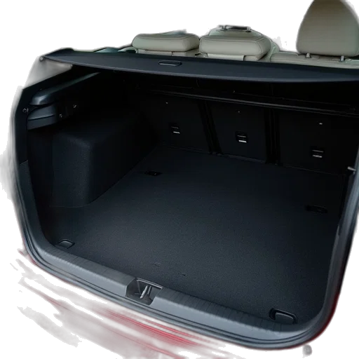 car, furniture, 3d render, trunk transparent PNG cut-out