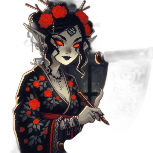 staff, mask, dress, crown transparent PNG cut-out