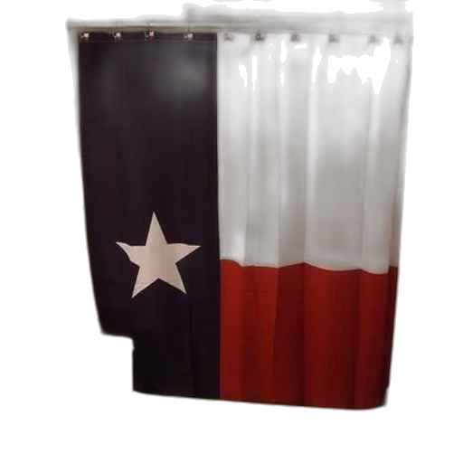 bathroom, texas, flag, shower transparent PNG cut-out
