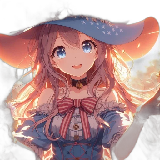 hat, staff, crown, weapon transparent PNG cut-out