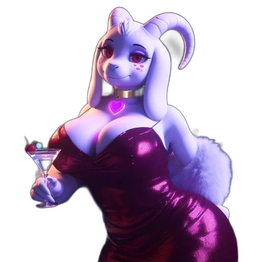 dress, robot, animal, staff transparent PNG cut-out
