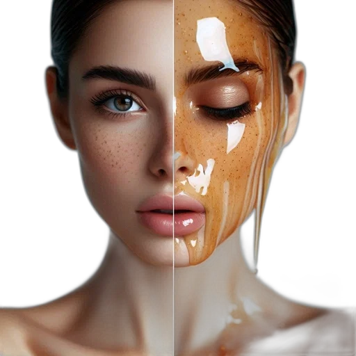 face, mask, photorealistic, 3d render transparent PNG cut-out