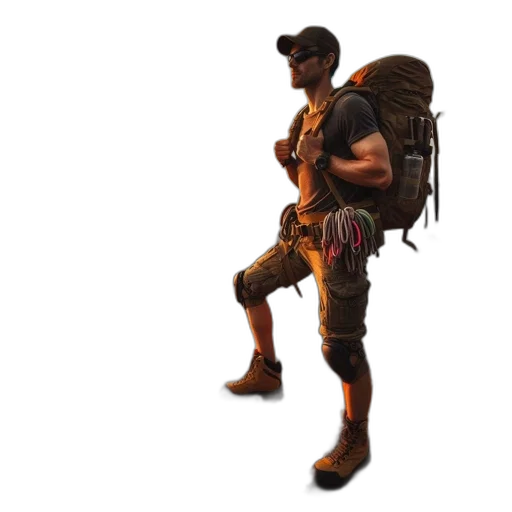 weapon, animal, jacket, creature transparent PNG cut-out