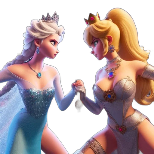 crown, concept art, 3d render, fantasy art transparent PNG cut-out