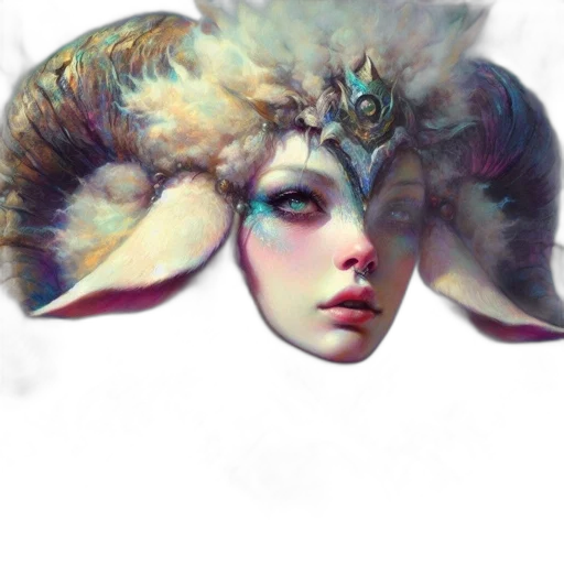 creature, mask, hat, dragon transparent PNG cut-out
