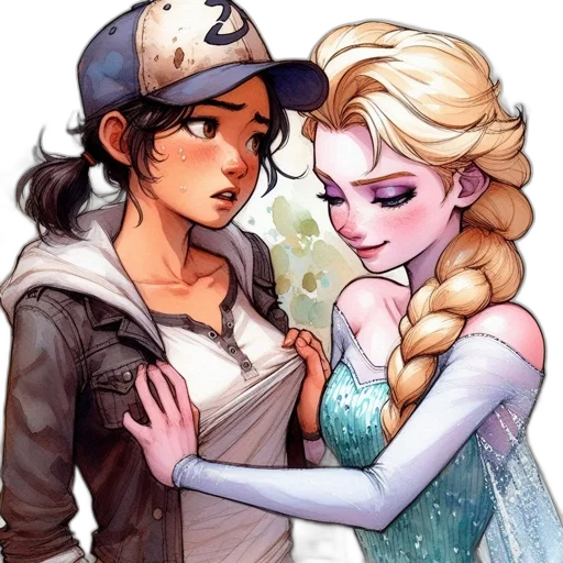 comic book art, cartoon, concept art, fantasy art transparent PNG cut-out