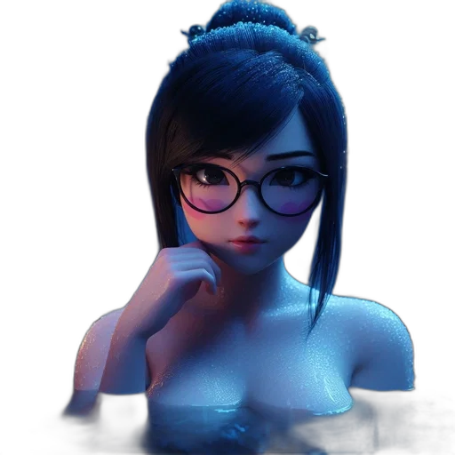 staff, face, robot, dress transparent PNG cut-out