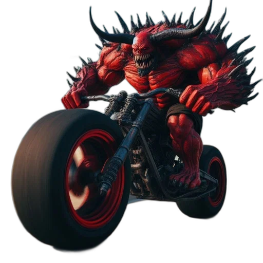 creature, car, weapon, dragon transparent PNG cut-out