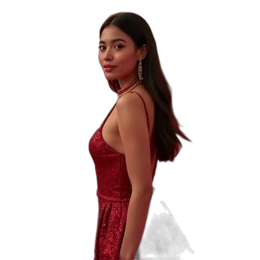 dress, crown, jewelry, photorealistic transparent PNG cut-out