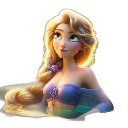 dress, crown, face, fantasy art transparent PNG cut-out
