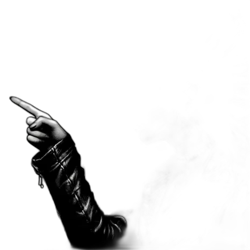weapon, staff, jacket, sword transparent PNG cut-out