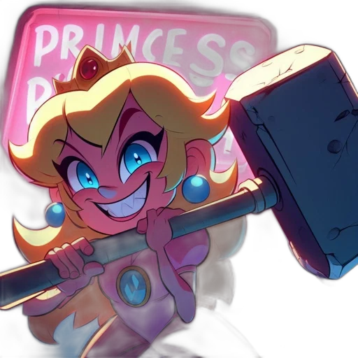 weapon, crown, staff, robot transparent PNG cut-out