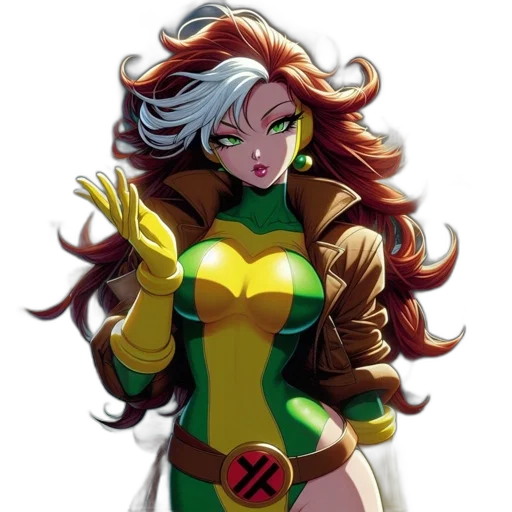 comic book art, concept art, cartoon, fantasy art transparent PNG cut-out