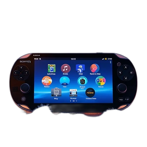 3d render, new, sony, vita transparent PNG cut-out
